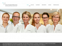 hautarztpraxis-blankenese.de Webseite Vorschau