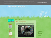 sockenundmehr.blogspot.com Webseite Vorschau