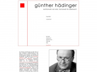 haedinger.de Webseite Vorschau