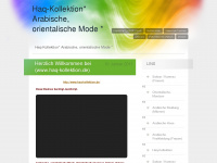 haqkollektion.wordpress.com Webseite Vorschau