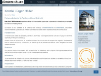 haeller.de Webseite Vorschau