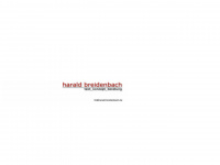 harald-breidenbach.de Webseite Vorschau