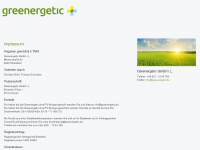 greenergetic.de Webseite Vorschau