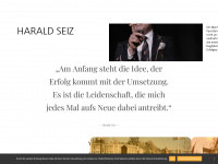 harald-seiz.de Webseite Vorschau