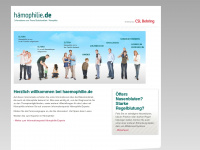 haemophilie.de Webseite Vorschau