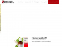 haemorrhoiden-hilfe.de Webseite Vorschau