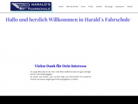 haralds-fahrschule.com Webseite Vorschau