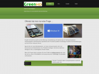 greenhd.de Webseite Vorschau