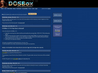 dosbox.com Webseite Vorschau