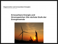 regenerative-erneuerbare-energien.de Webseite Vorschau