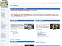 sourcewatch.org Webseite Vorschau