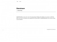 dienstraum.com Webseite Vorschau