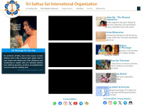 sathyasai.org Webseite Vorschau
