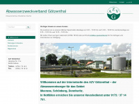 azv-goetzenthal.de Webseite Vorschau