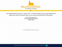 bussenstueble.de Webseite Vorschau