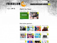 frikulum.at Webseite Vorschau