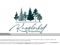 knoglerhof.de Webseite Vorschau