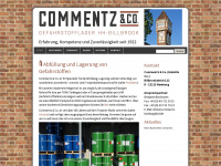 commentz-hamburg.de Webseite Vorschau