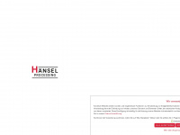 haensel-processing.de Webseite Vorschau
