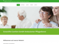 greenlife-comfort.de Webseite Vorschau