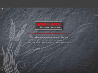 hafer-backwaren.com Webseite Vorschau