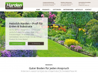 harden-gmbh.de Webseite Vorschau