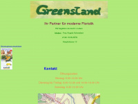 greensland.net Webseite Vorschau