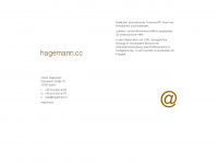 hagemann.cc Webseite Vorschau