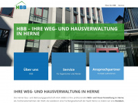 hbb-herne.de Webseite Vorschau