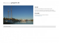 gregoire.de Webseite Vorschau