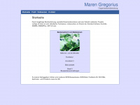 gregorius.net Webseite Vorschau
