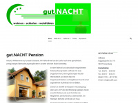 gutnacht-pension.de Webseite Vorschau