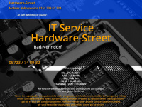 hardwarestreet.de Webseite Vorschau