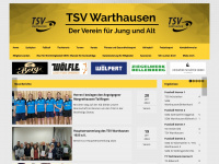 tsv-warthausen.de Webseite Vorschau