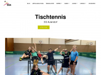 sga-tischtennis.de Webseite Vorschau
