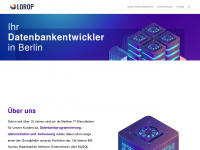 datenbankprogrammierung-berlin.de Webseite Vorschau
