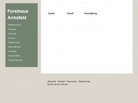 forsthaus-armsfeld.de Webseite Vorschau