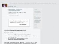 praxis-psychotherapie-kip.de Webseite Vorschau