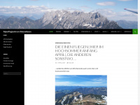 alpenflugzentrum.de Webseite Vorschau