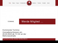grenadierkorps-holzheim.de Webseite Vorschau