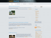 hardy-parts.de Webseite Vorschau