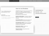 harenberg-pr.de Webseite Vorschau