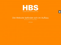hbs-brandschutz.de Webseite Vorschau