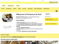 harfenzentrum-glissando.de Webseite Vorschau