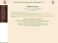 hainhausen.de Webseite Vorschau