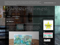 papierstreichler.blogspot.com Webseite Vorschau