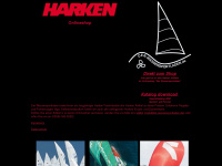 harken-onlineshop.de Webseite Vorschau