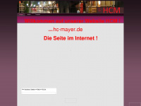 hc-mayer.de Webseite Vorschau