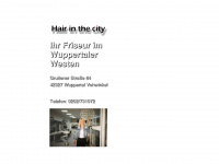 hair-in-the-city.de Webseite Vorschau