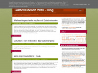 gutscheincode-2010.blogspot.com Thumbnail